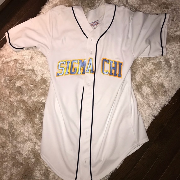 sigma chi baseball jersey